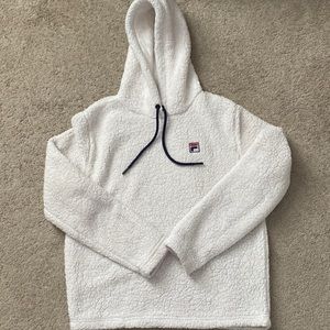 Fila pull over hoodie, size small